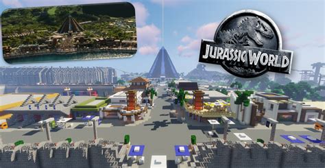 Jurassic World Map (Download) Minecraft Map