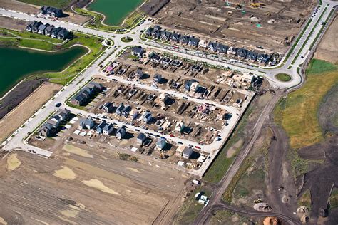 Aerial Photo | Bow Building Construction