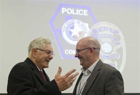 City honors Conroe Police Chief Dupuis at retirement party