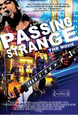 Spike Lee's "Passing Strange" the Movie Tonight on PBS!