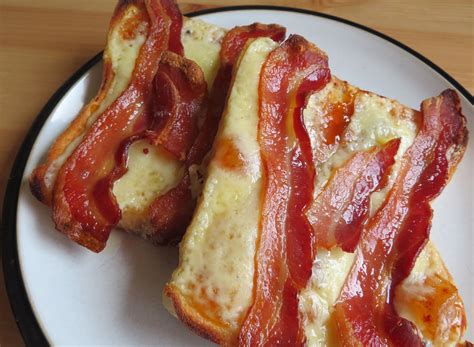 Bacon & Cheese On Toast | The English Kitchen