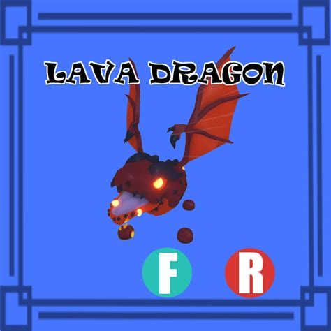 Lava Dragon NORMAL FLY RIDE Adopt Me