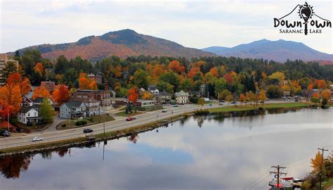 Downtown Saranac Lake #LakeGeorgeWinter | Saranac lake, Lake george ...