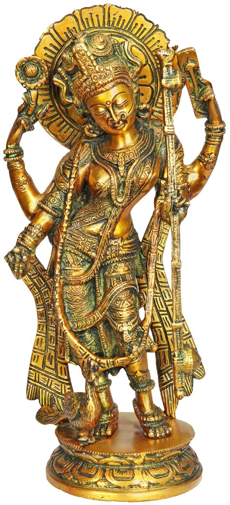 Standing Goddess Saraswati