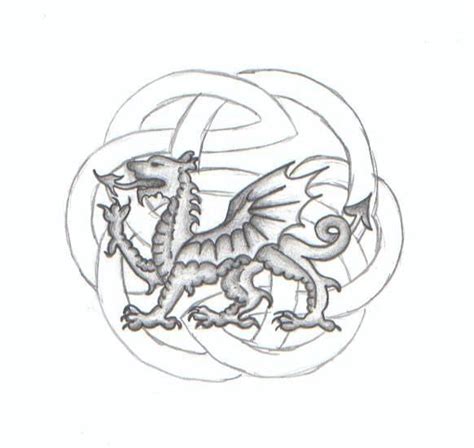 Welsh Dragon Design by Linz06 on DeviantArt | Celtic dragon tattoos ...