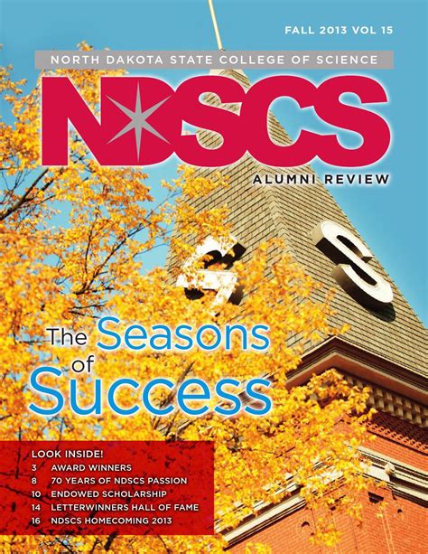 NDSCS Alumni Review - Fall 2013 by North Dakota State College of ...