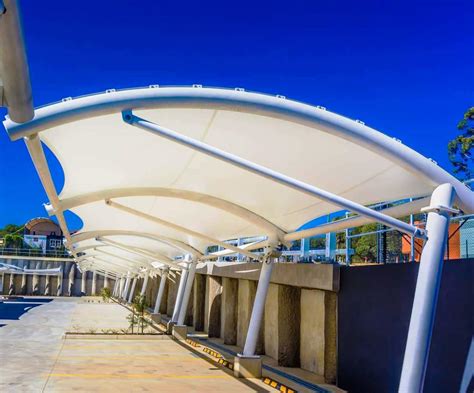 Car Parking Tensile Structures - Shade Sails @ Factory Price