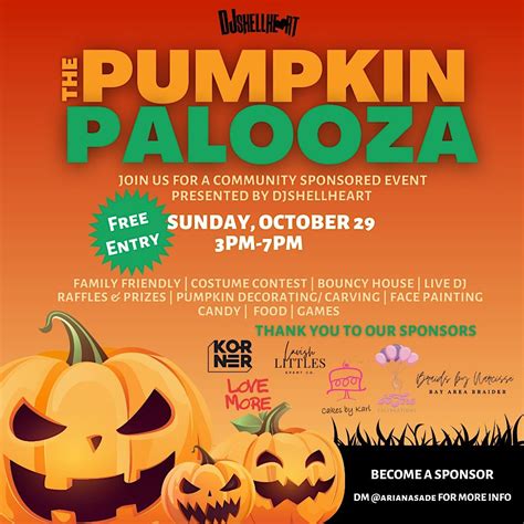 PUMPKIN PALOOZA KIDS EVENT, Korner Oakland, October 29 2023 | AllEvents.in