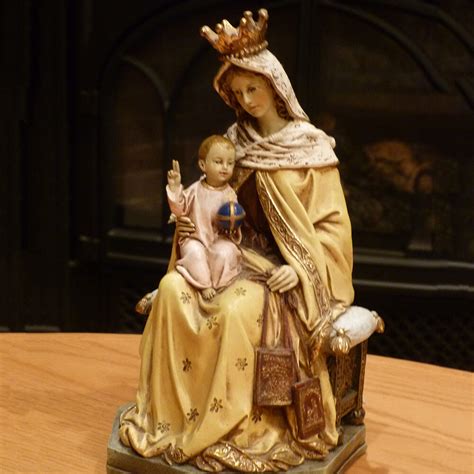 Mary Seat of Wisdom Statue for church decoration