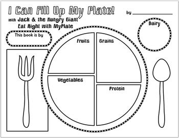 MyPlate book activity by Loreen Leedy | Teachers Pay Teachers