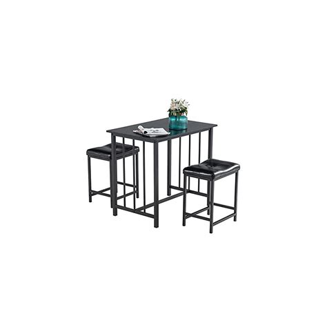 3-Piece Dining Room Table & Dining Chairs Set for 2 People, | Universe ...