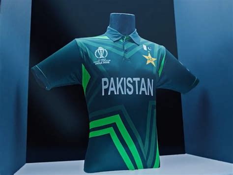 Pakistan cricket team jersey unveiled for the Cricket World Cup 2023 ...