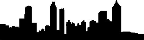 La City Skyline Silhouette at GetDrawings | Free download