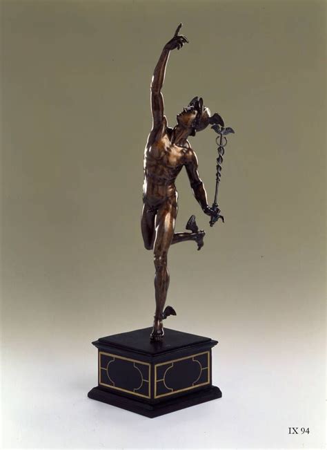 Giovanni da Bologna (1524 / 1529-1608), sculptor, Mercury, Florence, before 1587. Bronze, wood ...