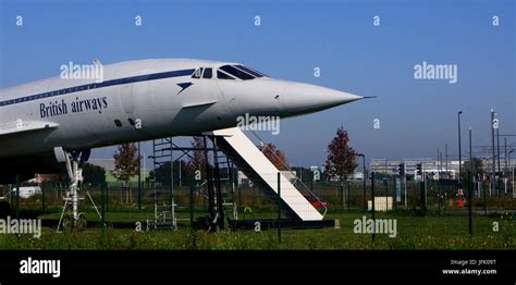 Supersonic Aircraft Concorde Stock Photo - Alamy