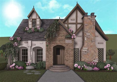 Aldrensia on Twitter in 2022 | Cottage core bloxburg house, House plans with pictures, House ...