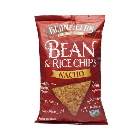 6 oz Nacho Bean & Rice Chips by Beanfields - Thrive Market