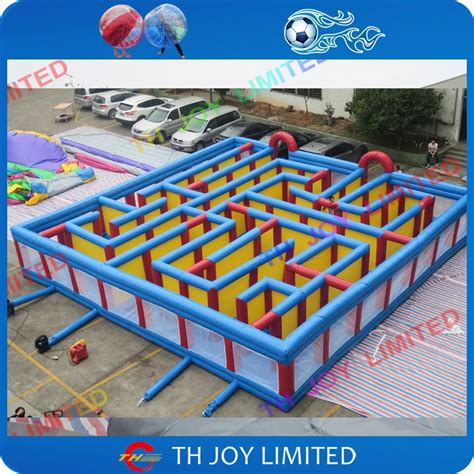 Free shipping! giant inflatable maze games inflatable puzzel game ...