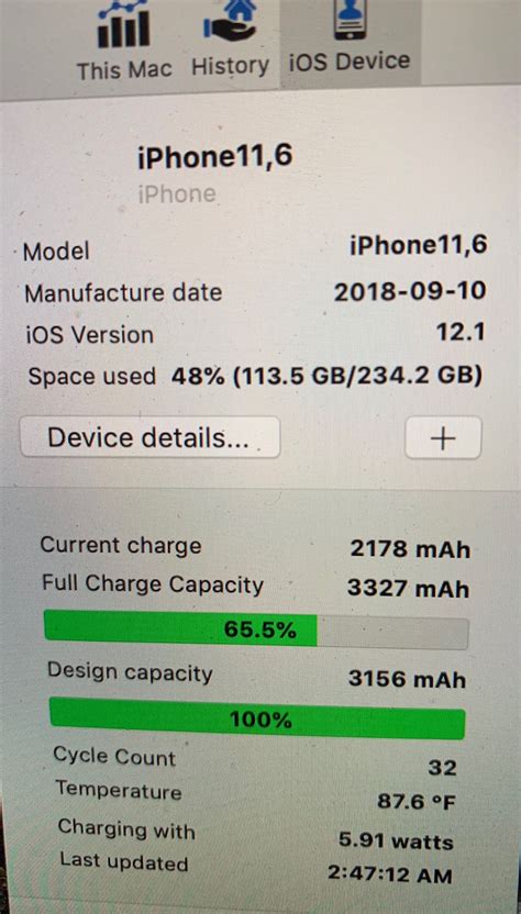 Post your iPhone Xs, Max and Xr battery health... | Page 2 | MacRumors Forums