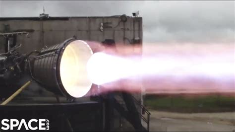 SpaceX Starship's Raptor vacuum engine test-fired in Texas - YouTube