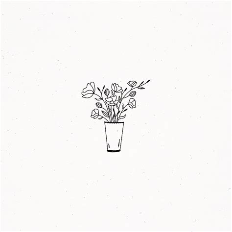 Minimalist Flower Drawings Aesthetic, aesthetic minimalist drawing HD phone wallpaper | Pxfuel