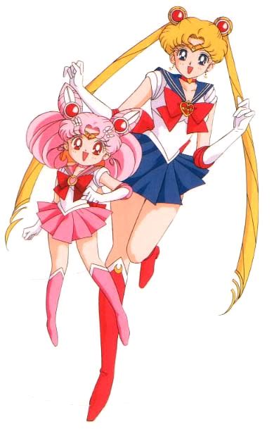 Sailor Moon: Sailor Moon and Sailor Chibi Moon