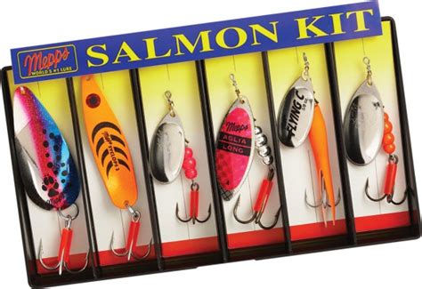 Salmon Kit - Plain Lure Assortment Fishing Lure | Mepps