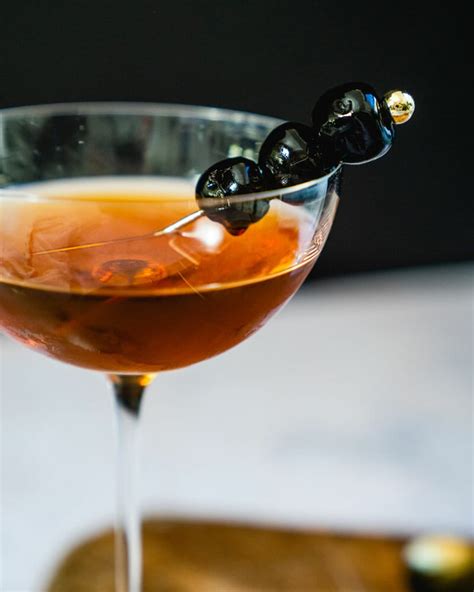 Bourbon Manhattan – A Couple Cooks