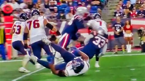 Patriots Hit On CJ Stroud Draws Brutal "Roughing The Passer" Call