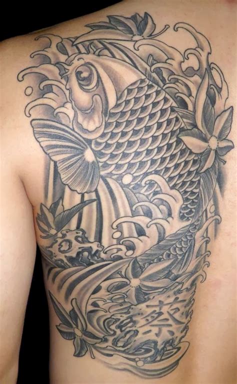 universoparalelo: Black Koi Fish Tattoos