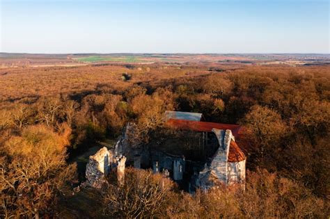 Premium Photo | Aerial view about former benedictine monastery and ...