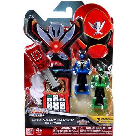 Power Rangers Super Megaforce Legendary Ranger Key Pack - Walmart.com ...