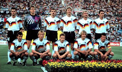 Uber cool – 1990 World Cup winners West Germany – Back Page Football