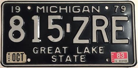 New Michigan bill may revive vintage license plate designs