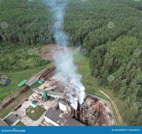 Chemical Plant Pollution Theme Stock Image - Image of petrochemical, manufacturing: 254345699