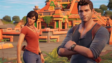 Uncharted’s Nathan Drake and Chloe Frazer Come to Fortnite for Some Treasure Hunting