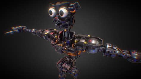 FNAF - Security Breach - Glamrock Endo - Download Free 3D model by ...