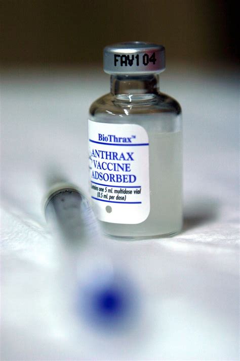 DVIDS - News - Anthrax vaccine offered to service members