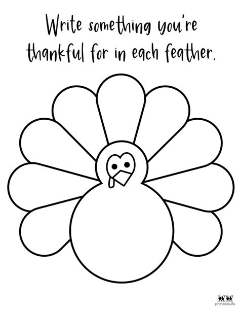 Printable I Am Thankful For Coloring Pages - vrogue.co