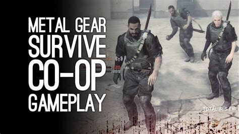 Metal Gear Survive Co-Op Gameplay: Let's Play Metal Gear Survive - ONLY ...