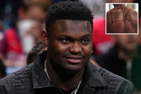 Zion Williamson ripped over new tattoo as NBA fans say New Orleans star ...