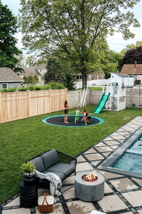 Our DIY In-Ground Trampoline - Nesting With Grace