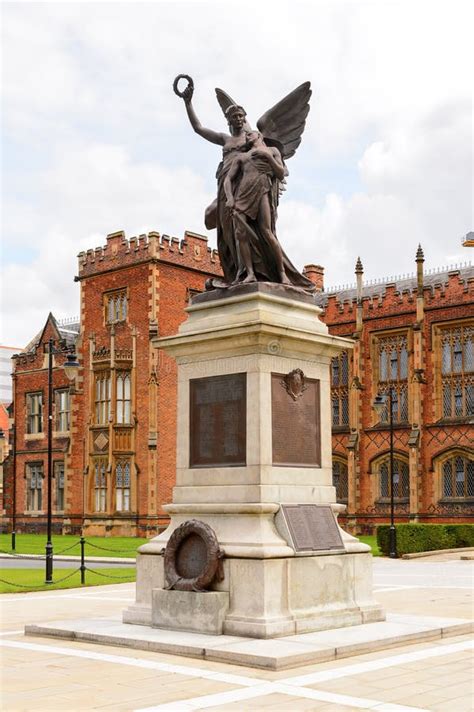 Queen S University Belfast, Northern Ireland Stock Image - Image of ...