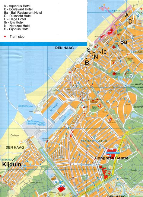 The Hague Map - Interactive and Detailed Maps of The Hague - Download metro map The Hague