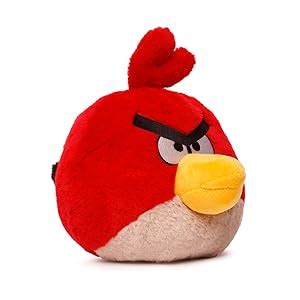 Amazon.com: Mighty Mojo Angry Birds - Red - 8 Inch Collectible Plush ...