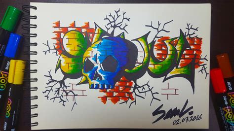 Graffiti with new markers by TombstoneCC on DeviantArt