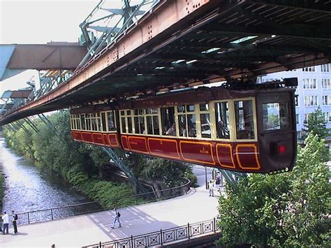 Wuppertaler Schwebebahn- the first suspended train in history