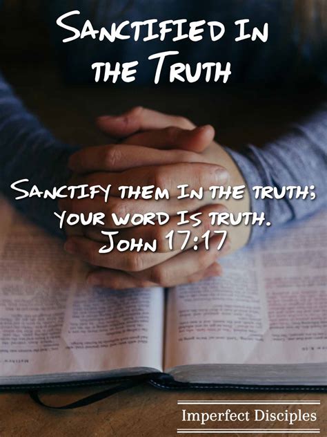 Sanctified in the Truth - John 17:17 Scripture Memory Song - Imperfect Disciples