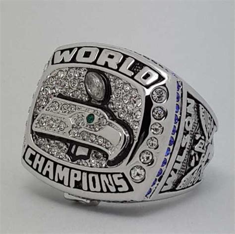 2013 Seattle Seahawks XLVIII NFL super bowl ring alloy ring replica size 11 US For Sale