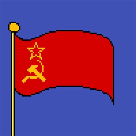 Editing The Soviet Union's Flag - Free online pixel art drawing tool - Pixilart